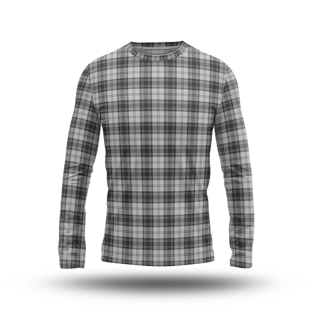 douglas-grey-modern-tartan-long-sleeve-t-shirt