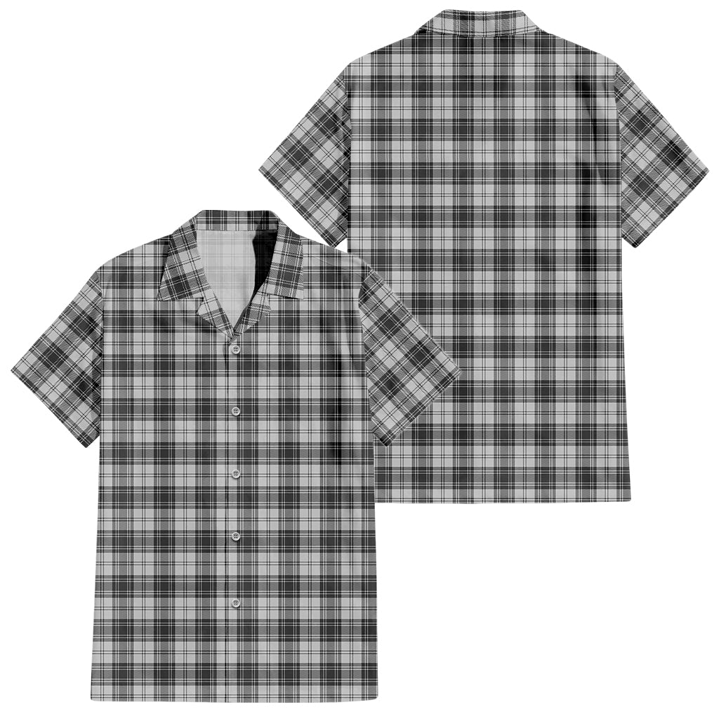 douglas-grey-modern-tartan-short-sleeve-button-down-shirt