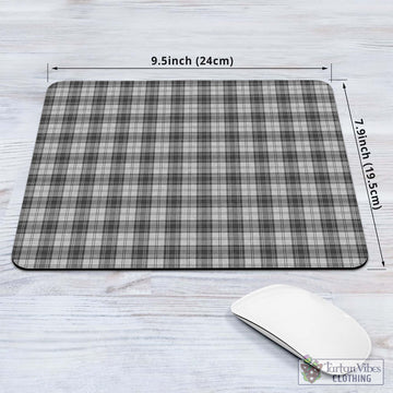 Douglas Grey Modern Tartan Mouse Pad