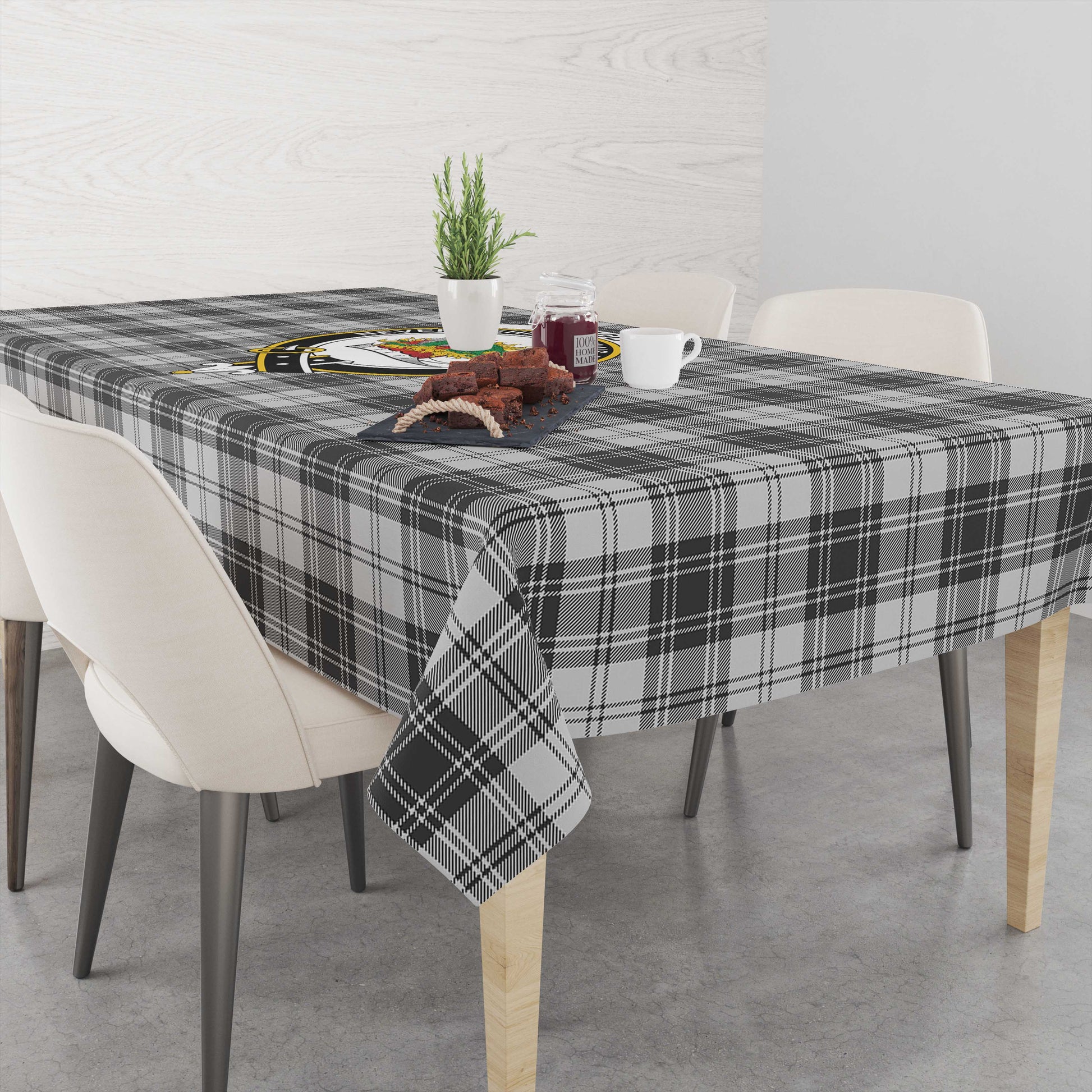 douglas-grey-modern-tatan-tablecloth-with-family-crest