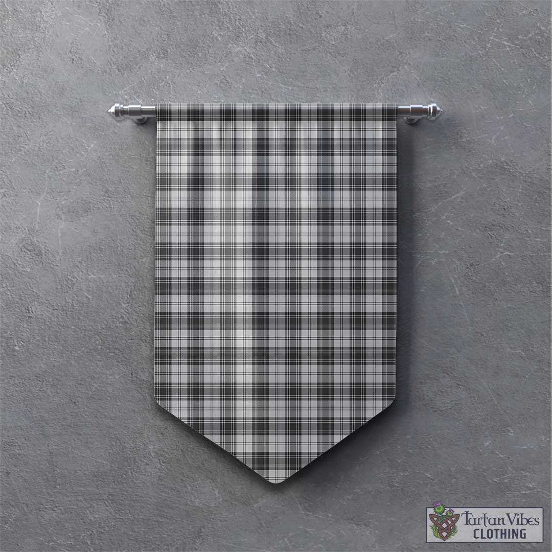 Tartan Vibes Clothing Douglas Grey Modern Tartan Gonfalon, Tartan Banner