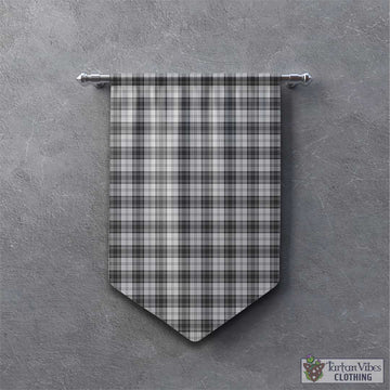 Douglas Grey Modern Tartan Gonfalon, Tartan Banner