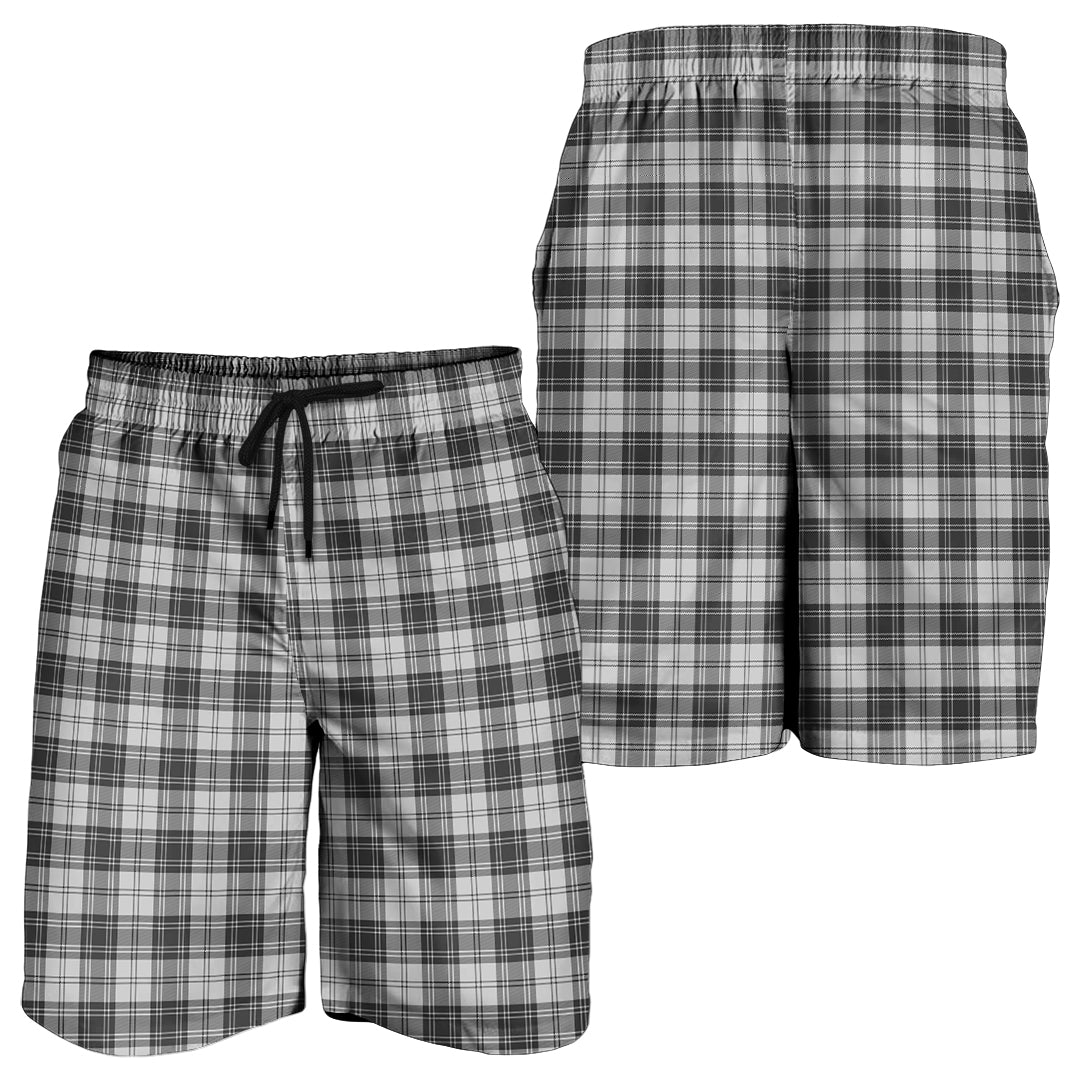 douglas-grey-modern-tartan-mens-shorts