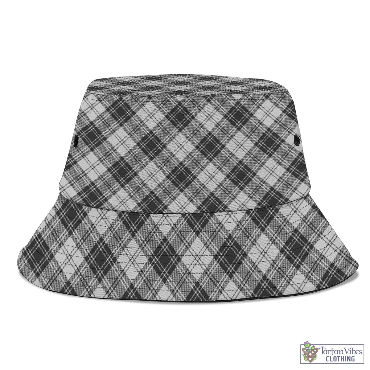 Tartan Vibes Clothing Douglas Grey Modern Tartan Bucket Hat