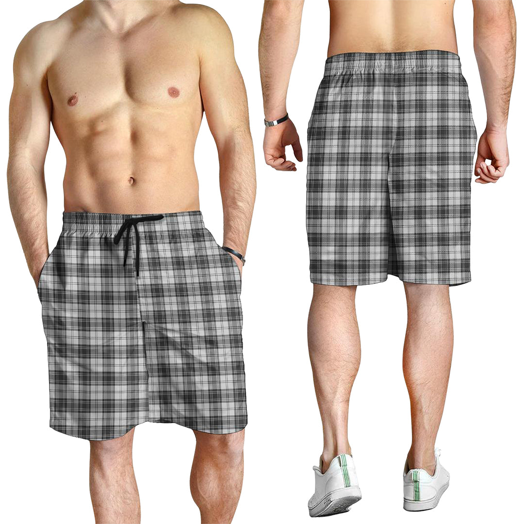 douglas-grey-modern-tartan-mens-shorts