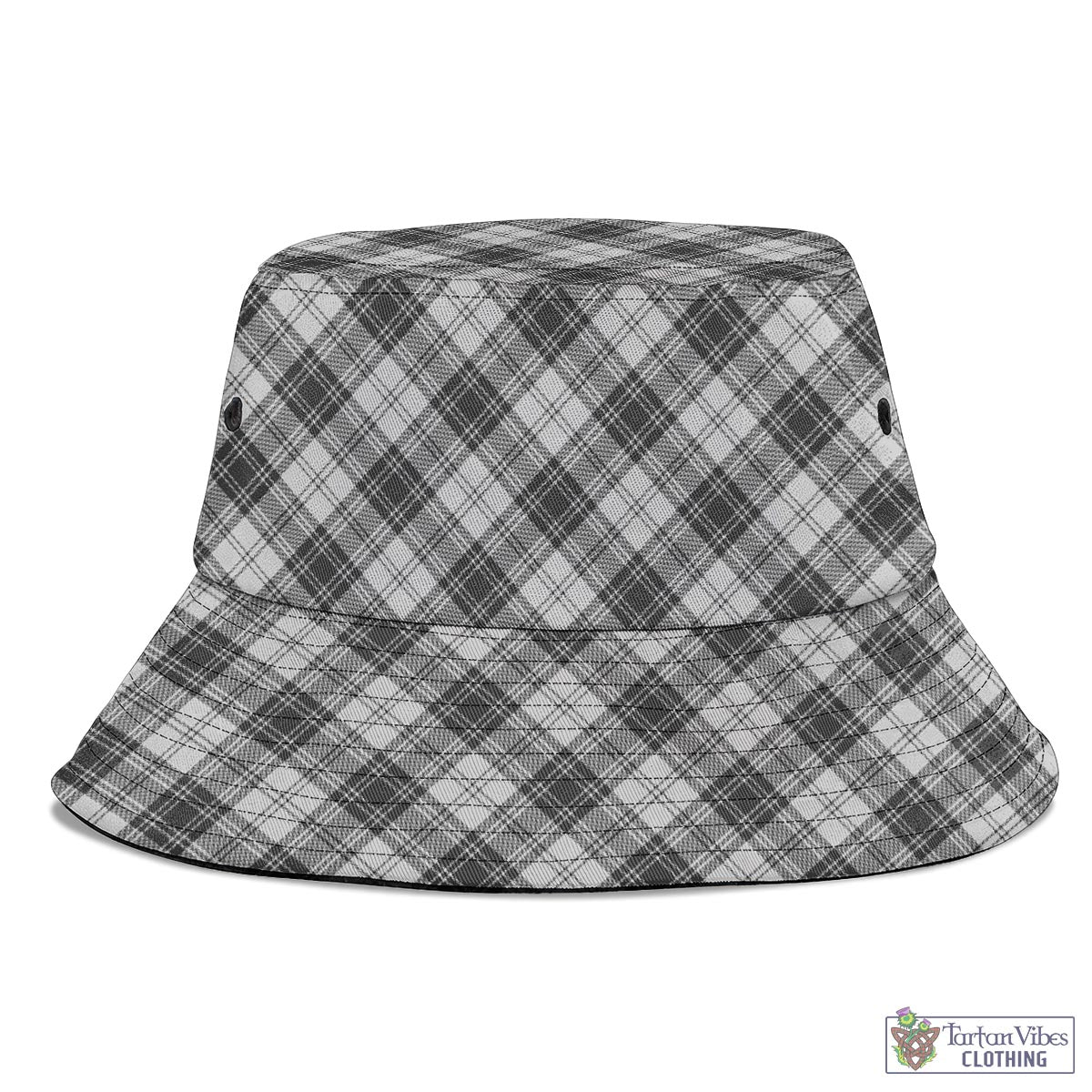 Tartan Vibes Clothing Douglas Grey Modern Tartan Bucket Hat