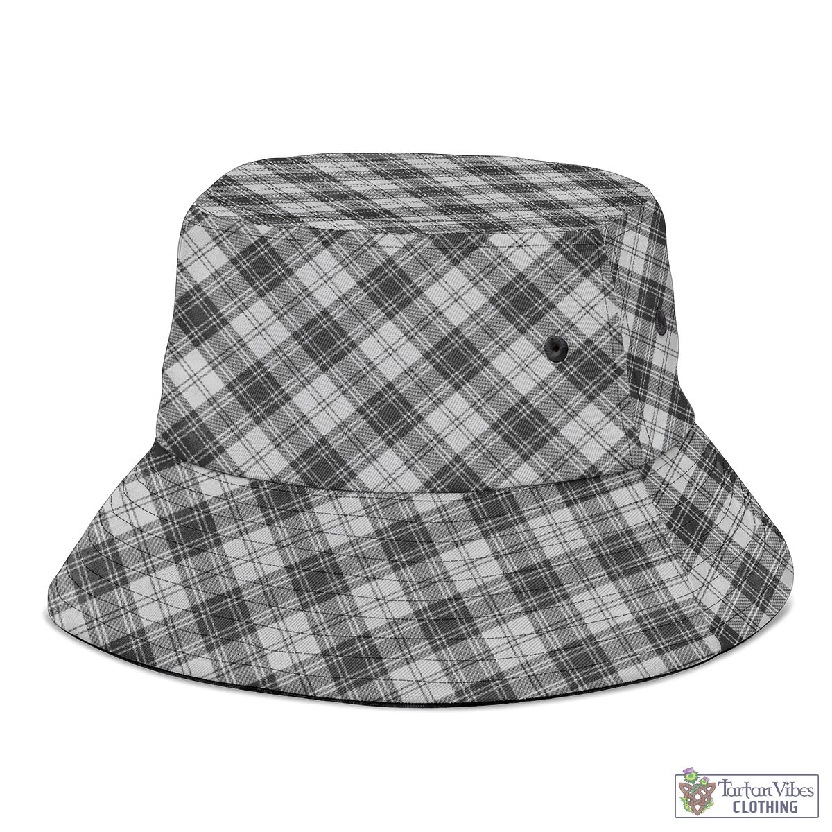 Tartan Vibes Clothing Douglas Grey Modern Tartan Bucket Hat