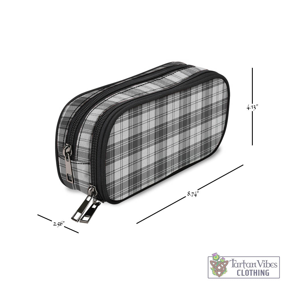 Tartan Vibes Clothing Douglas Grey Modern Tartan Pen and Pencil Case