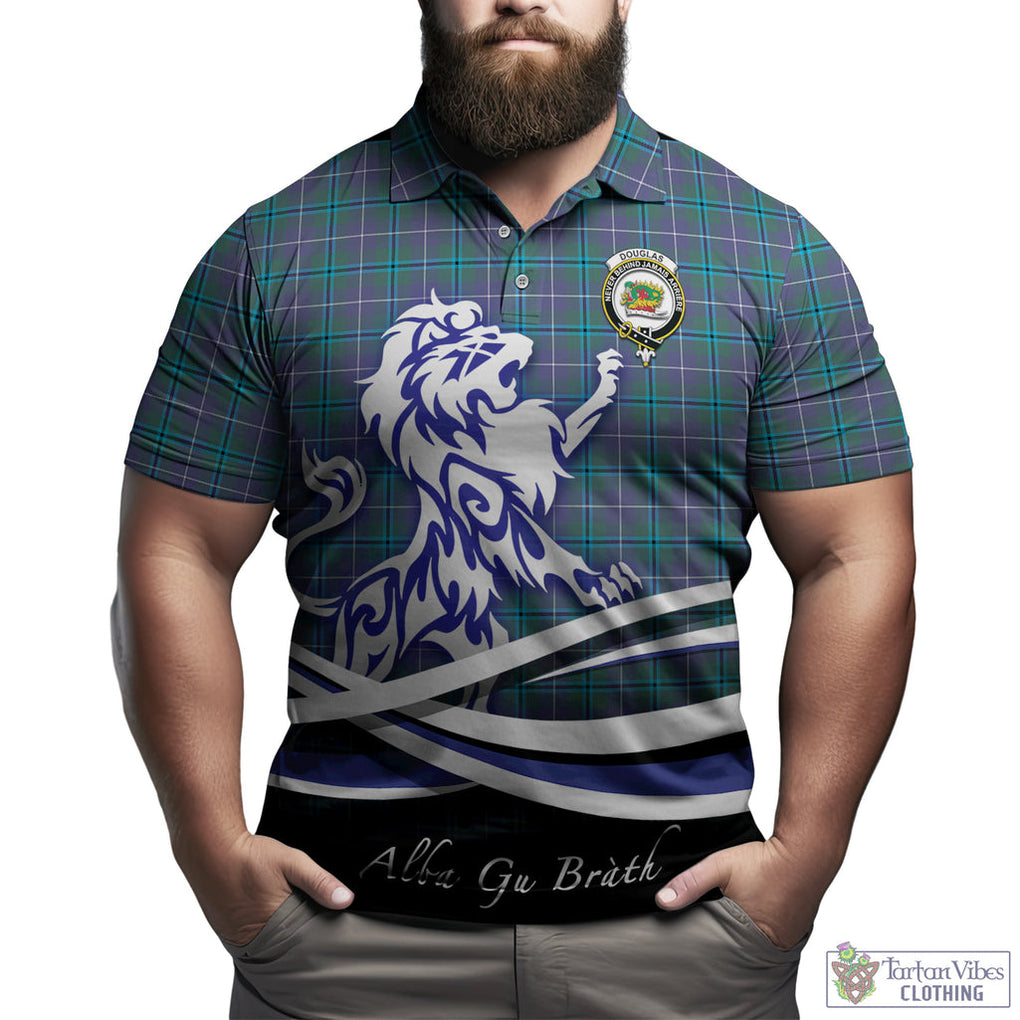 douglas-modern-tartan-polo-shirt-with-alba-gu-brath-regal-lion-emblem