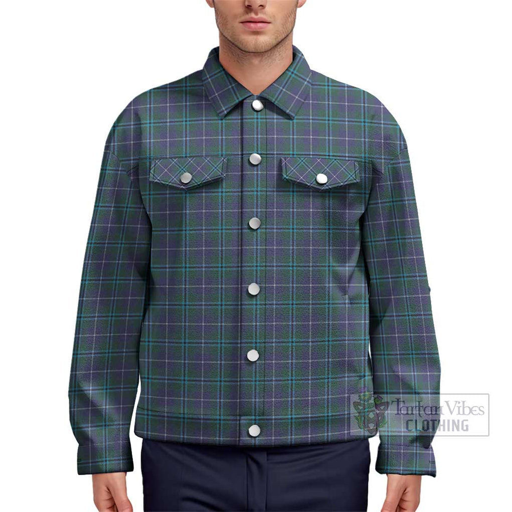 Douglas Modern Tartan Unisex Lapel Cotton Jacket Unisex - Tartan Vibes Clothing