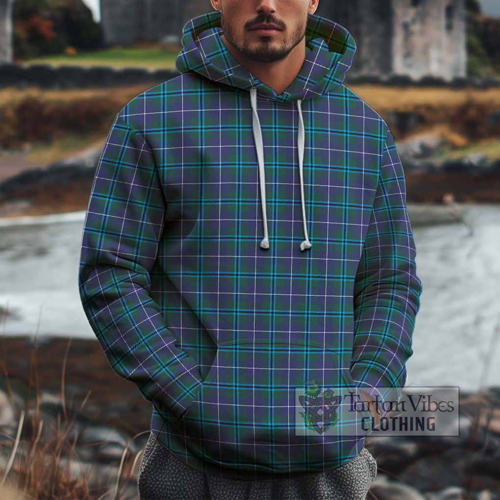 Douglas Modern Tartan Cotton Hoodie Pullover Hoodie XS - Tartan Vibes Clothing