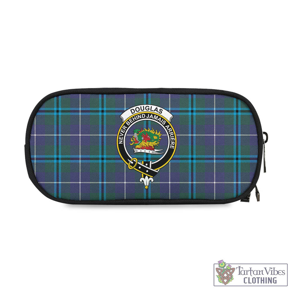 Tartan Vibes Clothing Douglas Modern Tartan Pen and Pencil Case with Family Crest