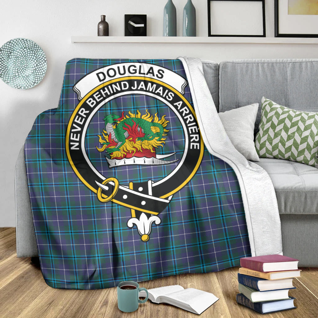 douglas-modern-tartab-blanket-with-family-crest