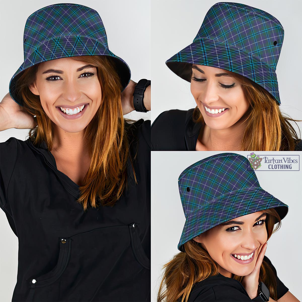 Tartan Vibes Clothing Douglas Modern Tartan Bucket Hat