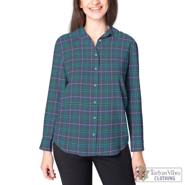 Douglas Modern Tartan Women's Casual Shirt