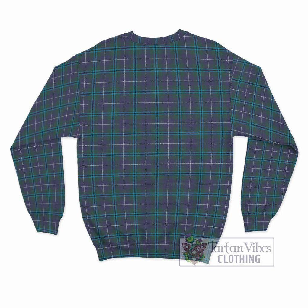 Douglas Modern Tartan Sweatshirt with Family Crest DNA In Me Style - Tartanvibesclothing Shop