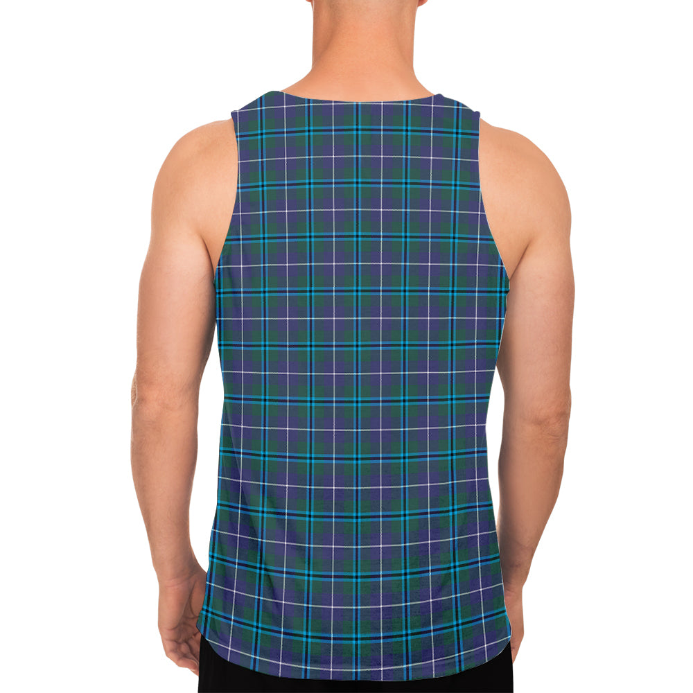 douglas-modern-tartan-mens-tank-top-with-family-crest