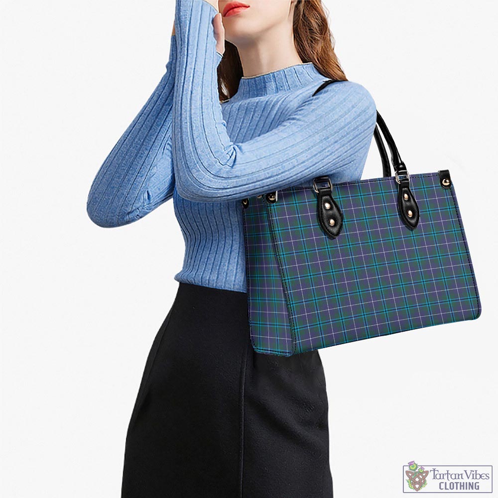 Tartan Vibes Clothing Douglas Modern Tartan Luxury Leather Handbags