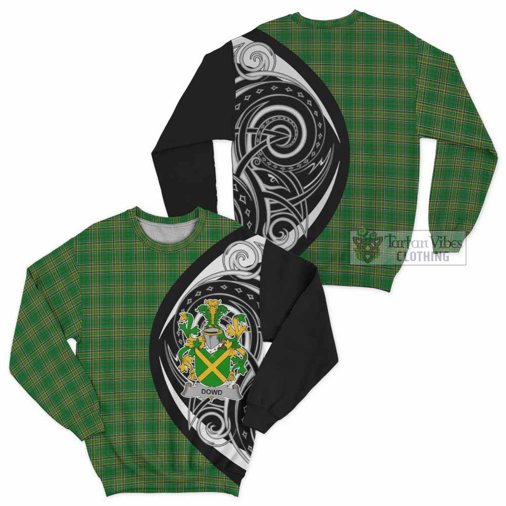 Dowd Irish Clan Sweatshirt Celtic Circle Style - Tartan Vibes Clothing
