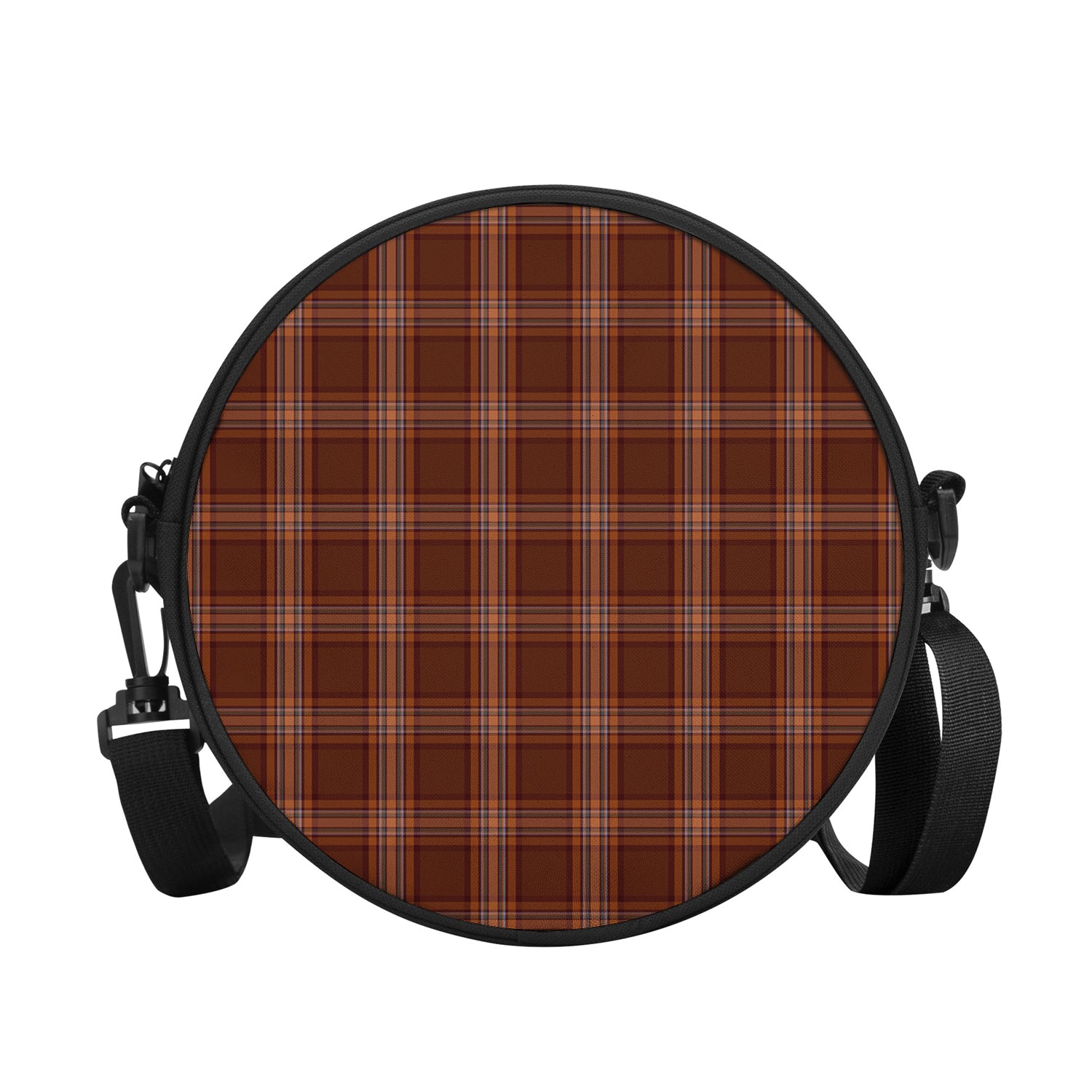 Down County Ireland Tartan Round Satchel Bags - Tartan Vibes Clothing
