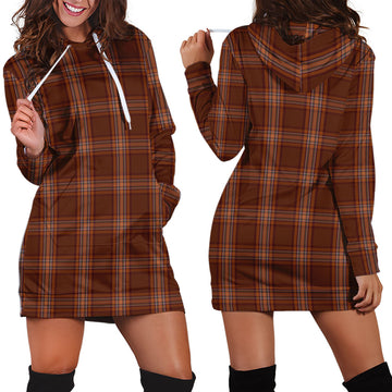 Down County Ireland Tartan Hoodie Dress