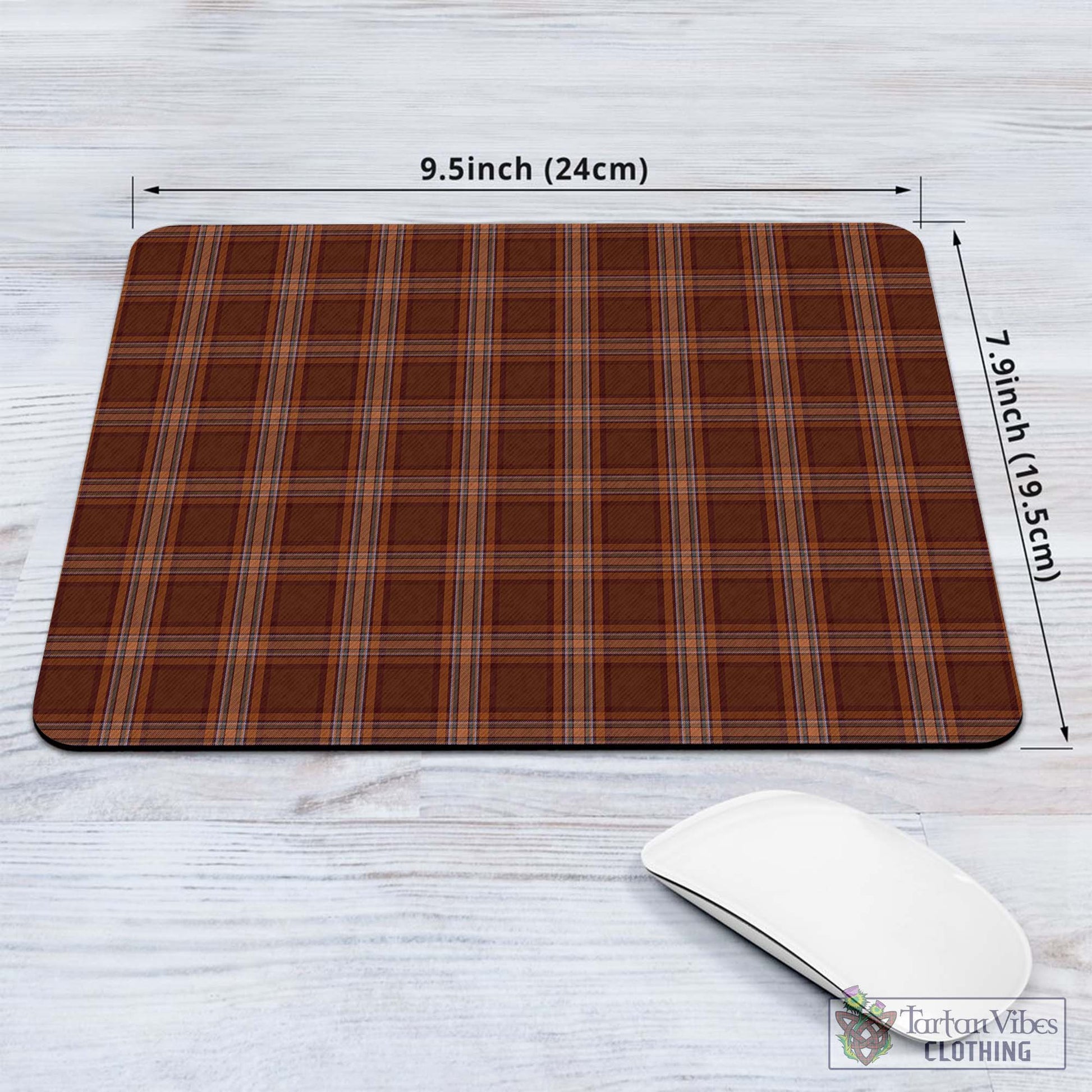 Tartan Vibes Clothing Down County Ireland Tartan Mouse Pad