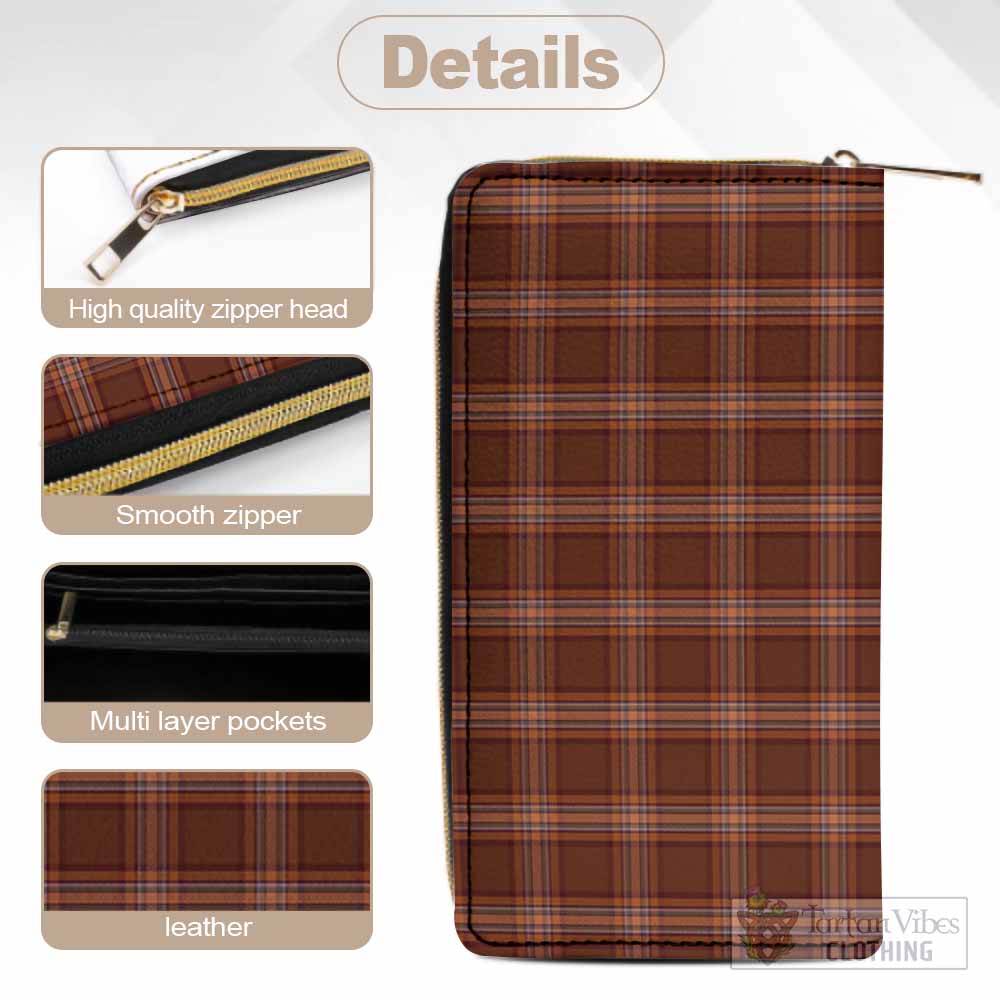 Down County Ireland Tartan Women's Leather Wallet - Tartan Vibes Clothing