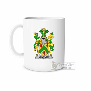 Drought Irish Clan Coat of Arms Ceramic Mug