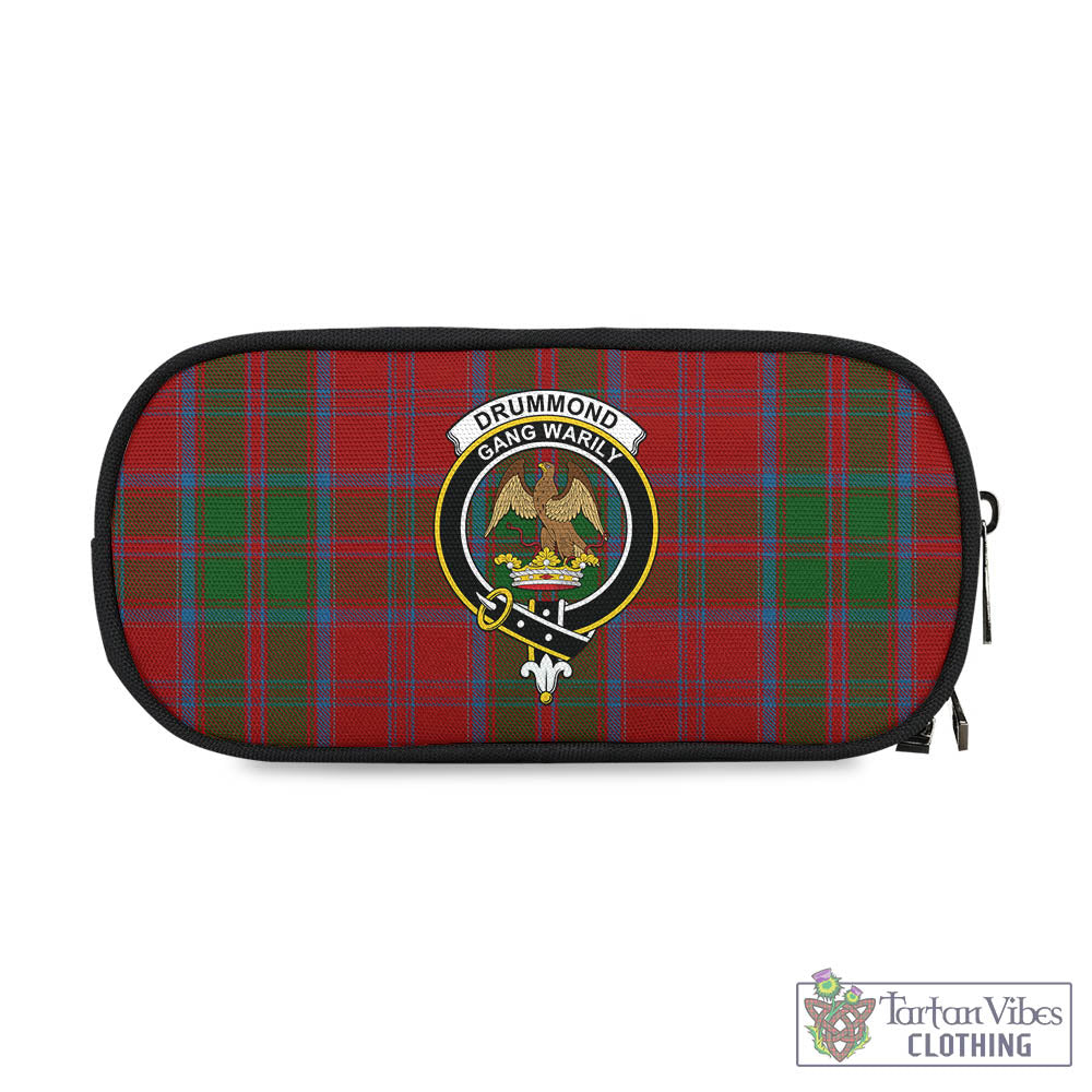 Tartan Vibes Clothing Drummond Tartan Pen and Pencil Case with Family Crest