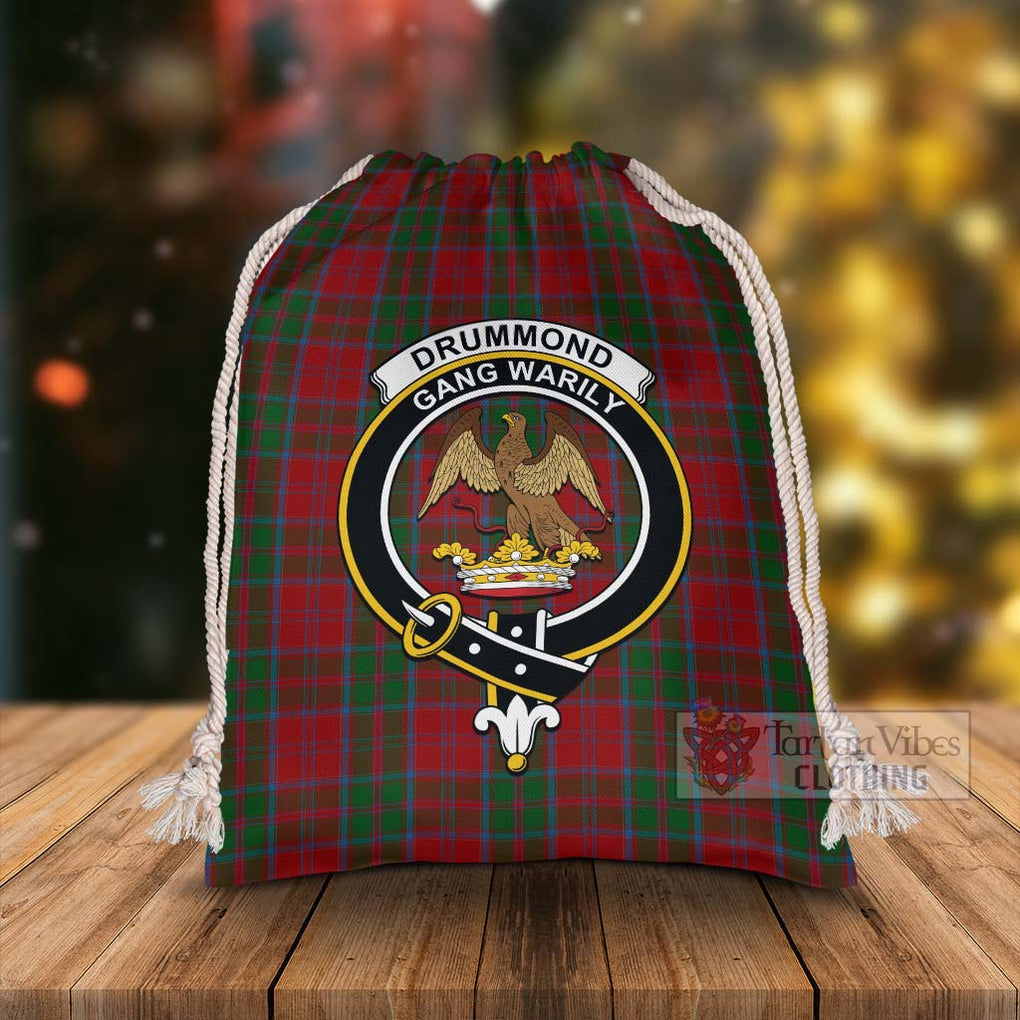 Tartan Vibes Clothing Drummond Tartan Christmas Santa's Bag with Family Crest