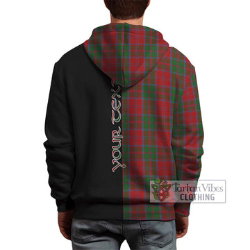 Drummond Tartan Hoodie with Family Crest and Half Of Me Style