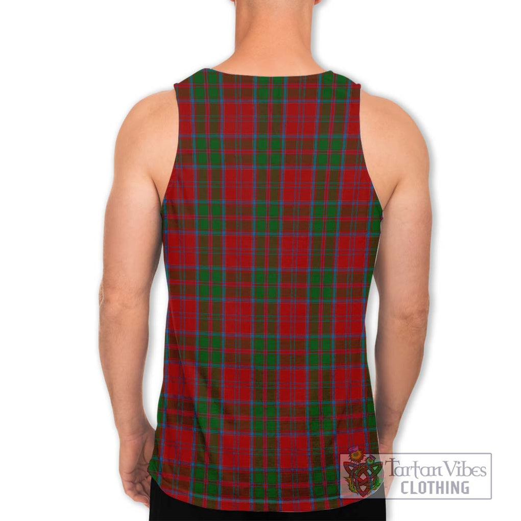 Drummond Tartan Men's Tank Top with Family Crest DNA In Me Style - Tartanvibesclothing Shop