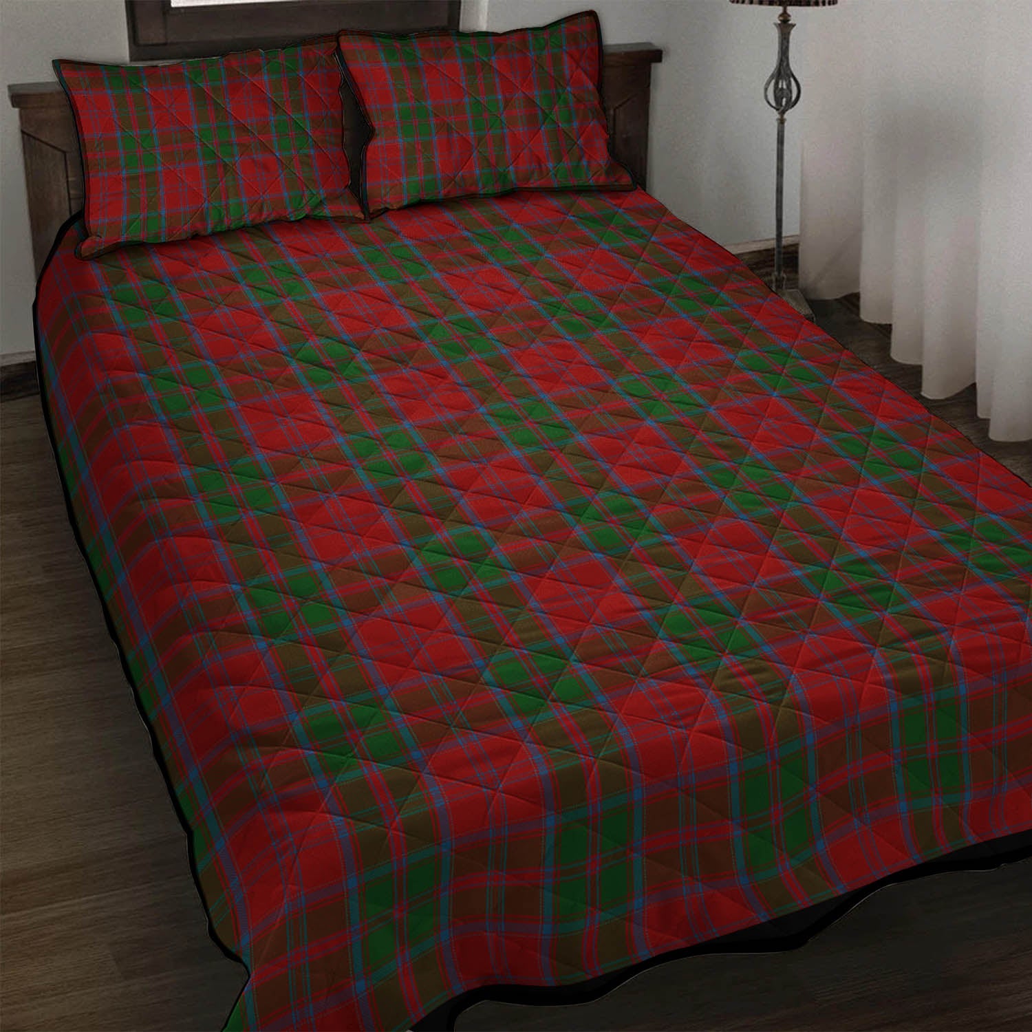 Drummond Tartan Quilt Bed Set - Tartan Vibes Clothing