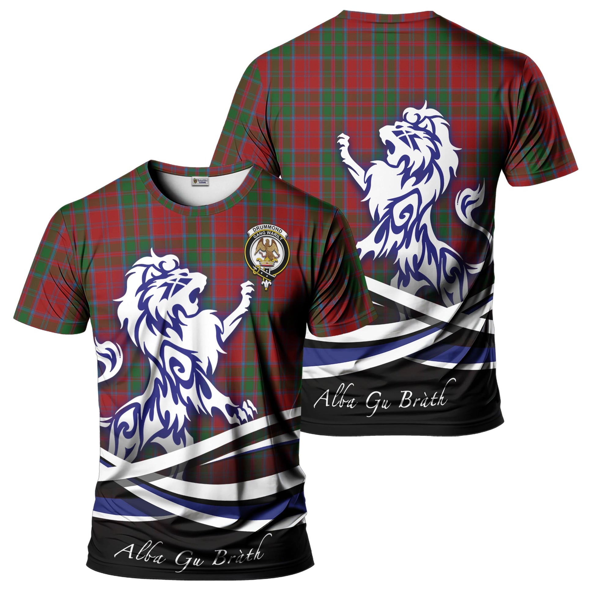 drummond-tartan-t-shirt-with-alba-gu-brath-regal-lion-emblem