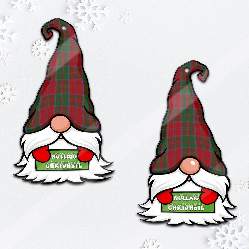 Drummond Gnome Christmas Ornament with His Tartan Christmas Hat - Tartan Vibes Clothing