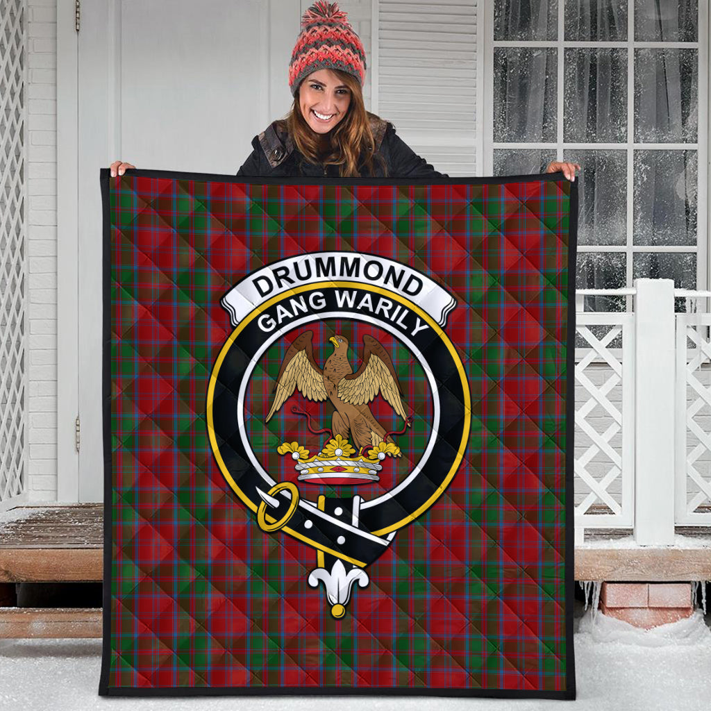 drummond-tartan-quilt-with-family-crest