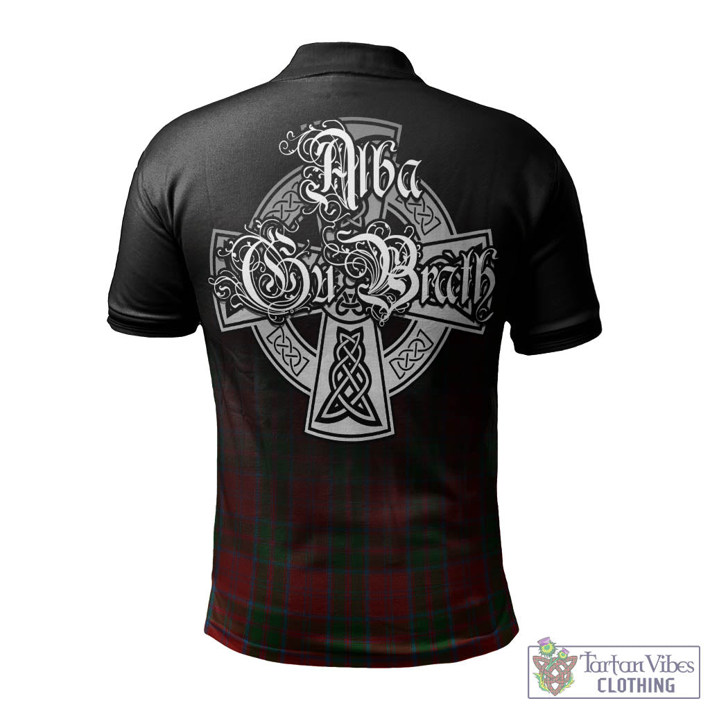 Tartan Vibes Clothing Drummond Tartan Polo Shirt Featuring Alba Gu Brath Family Crest Celtic Inspired