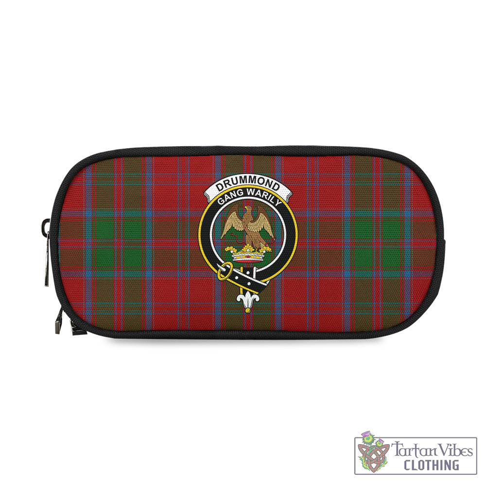 Tartan Vibes Clothing Drummond Tartan Pen and Pencil Case with Family Crest