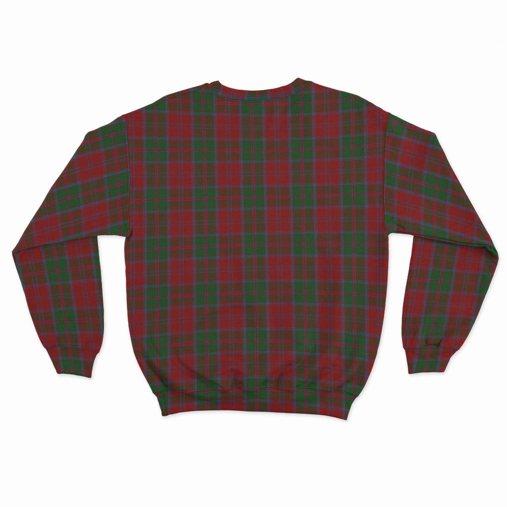 Drummond Tartan Sweatshirt with Family Crest - Tartan Vibes Clothing