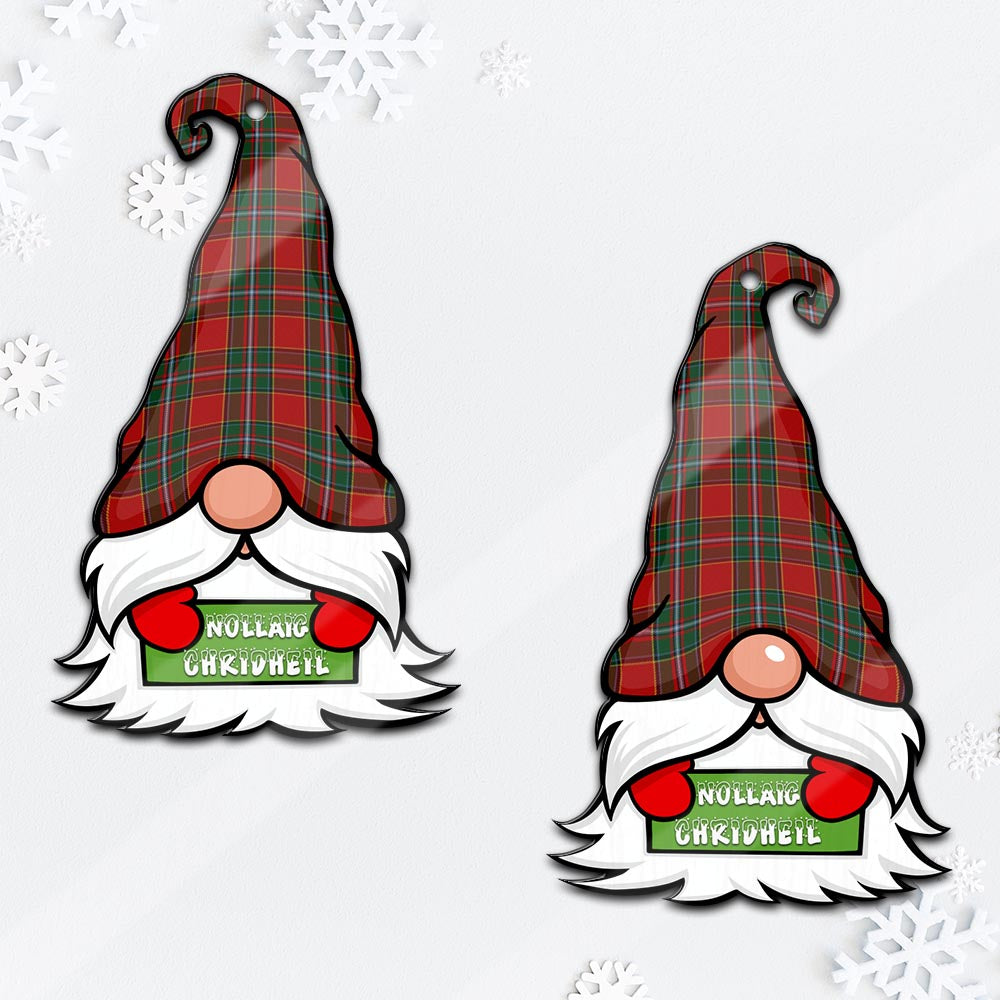 Drummond Ancient Gnome Christmas Ornament with His Tartan Christmas Hat - Tartan Vibes Clothing