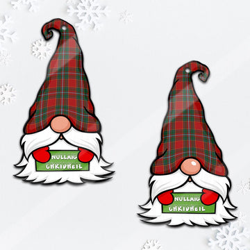 Drummond Ancient Gnome Christmas Ornament with His Tartan Christmas Hat