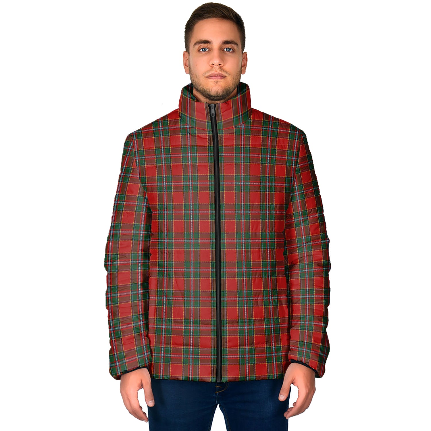 Drummond Ancient Tartan Padded Jacket - Tartan Vibes Clothing