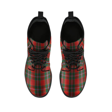 Drummond Ancient Tartan Leather Boots