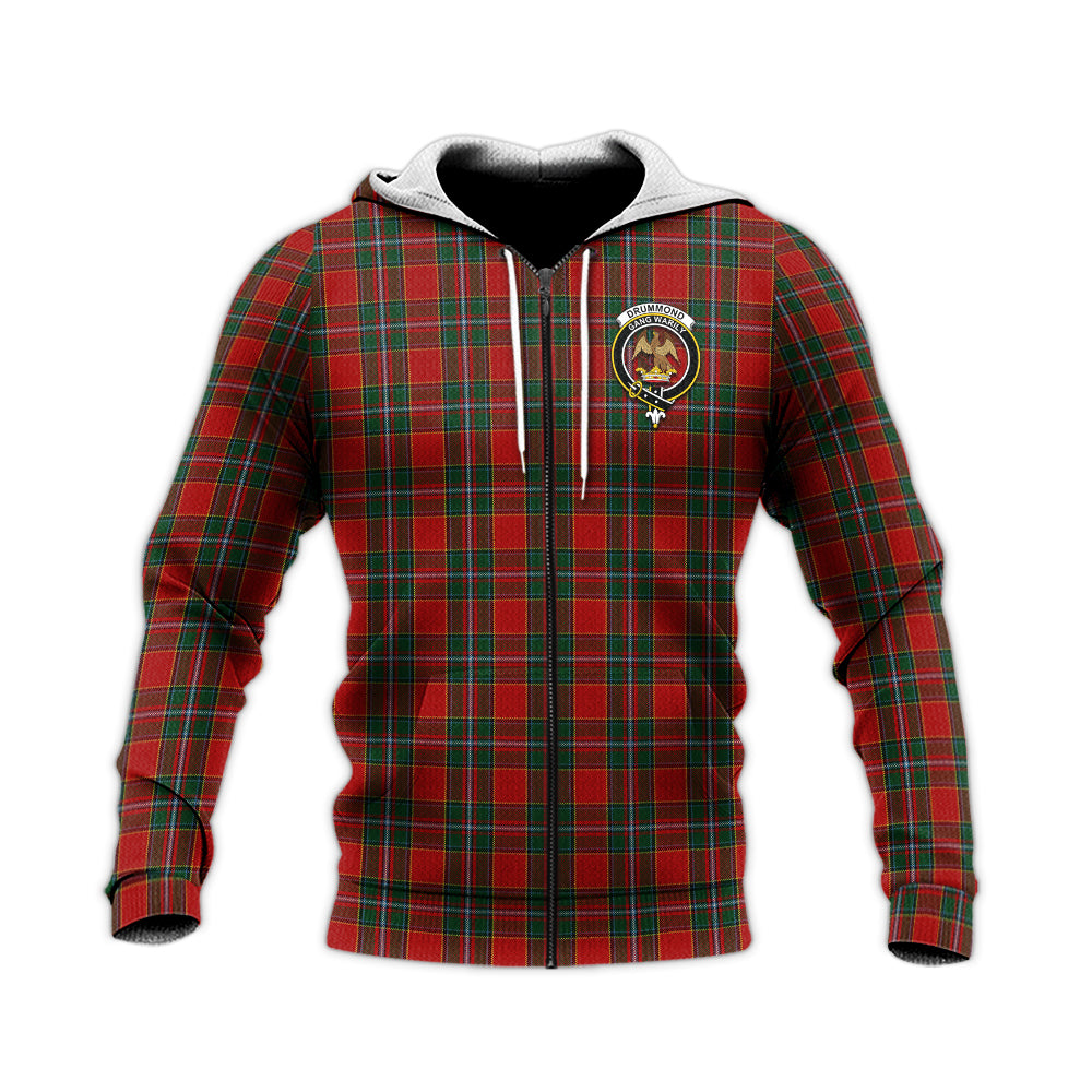 drummond-ancient-tartan-knitted-hoodie-with-family-crest