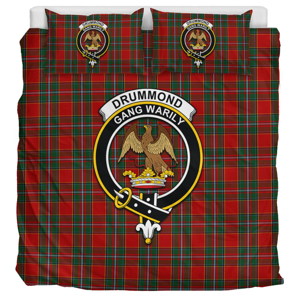 drummond-ancient-tartan-bedding-set-with-family-crest