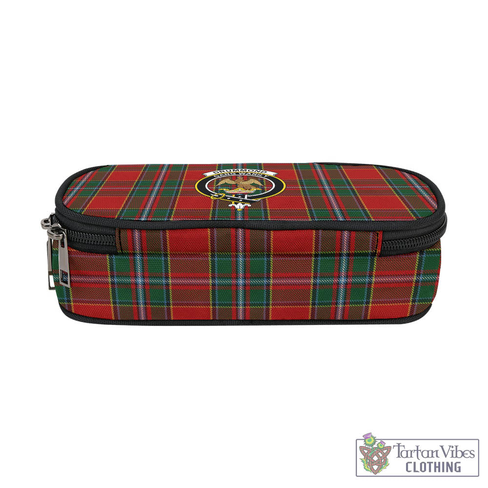 Tartan Vibes Clothing Drummond Ancient Tartan Pen and Pencil Case with Family Crest