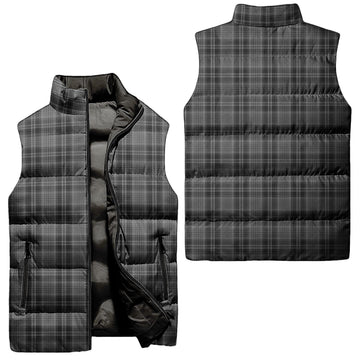 Drummond Grey Tartan Sleeveless Puffer Jacket