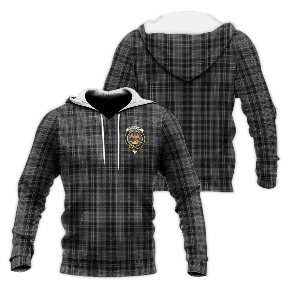 drummond-grey-tartan-knitted-hoodie-with-family-crest