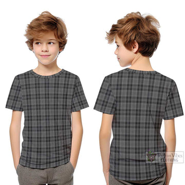 Drummond Grey Tartan Kid T-Shirt