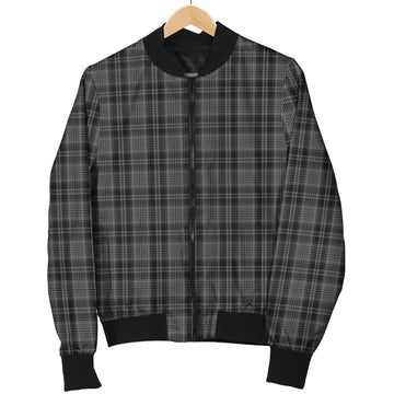 Drummond Grey Tartan Bomber Jacket